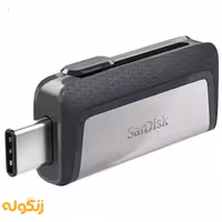 فلش مموری سن دیسک مدل Ultra Dual Drive USB Type - C با ظرفیت 32 گیگابایت - زنگوله