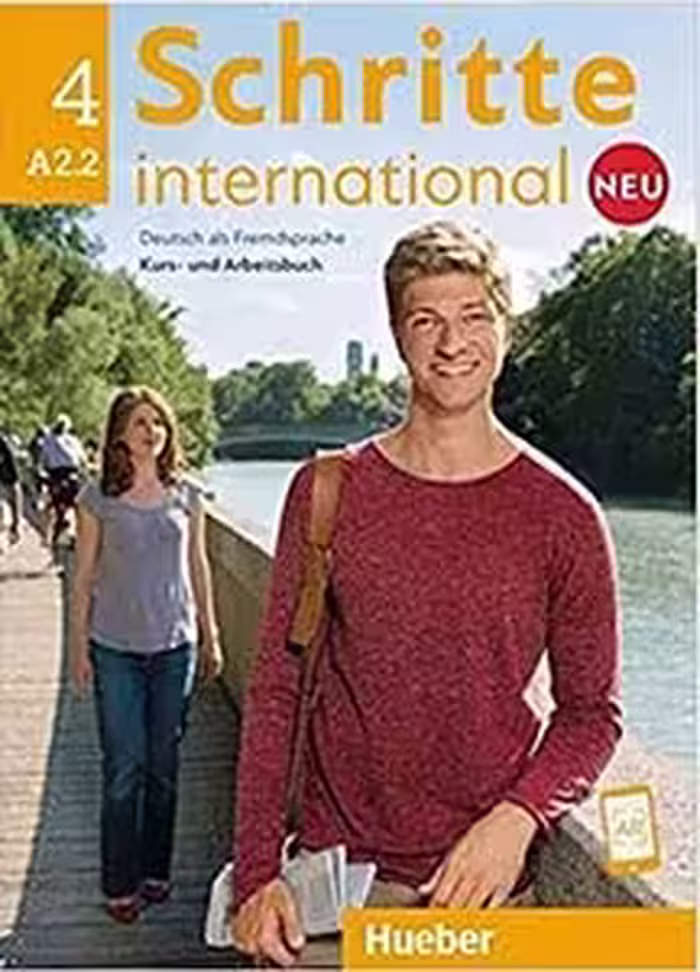 کتاب آلمانی شقیته ویرایش جدید Schritte International Neu A2.2