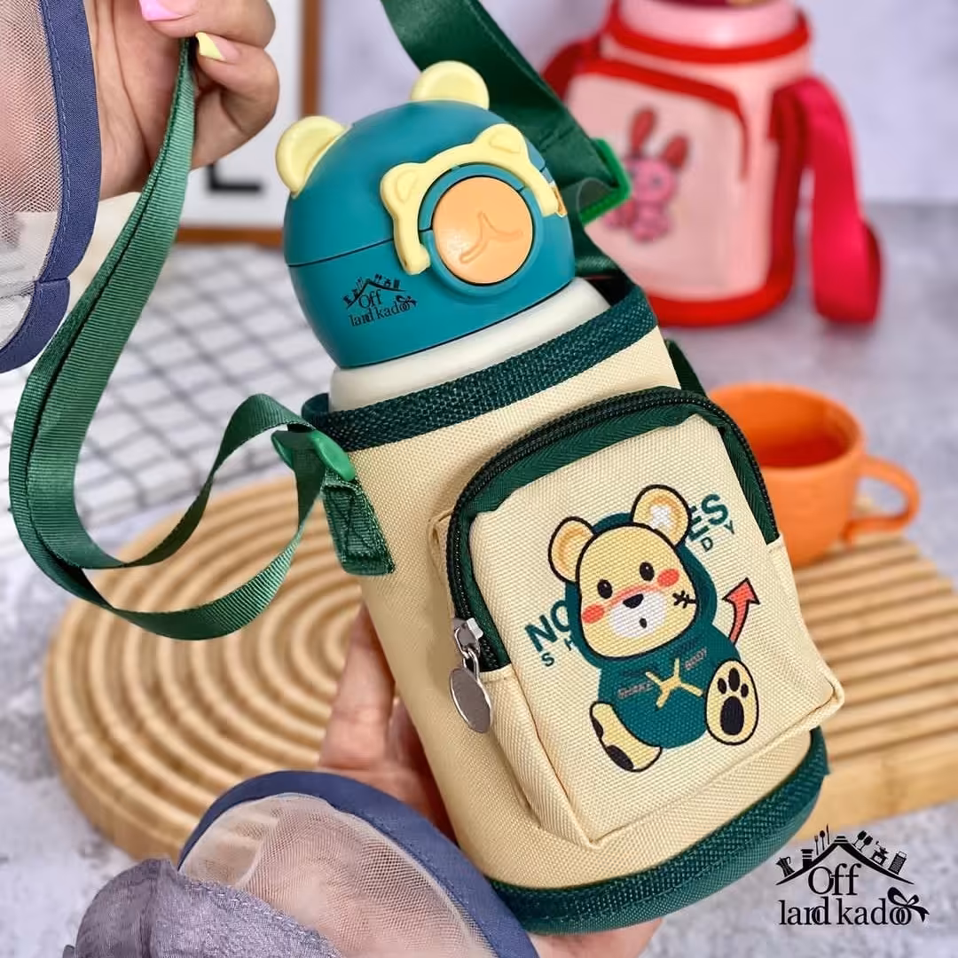 فلاسک استیل دوجداره کاوردار