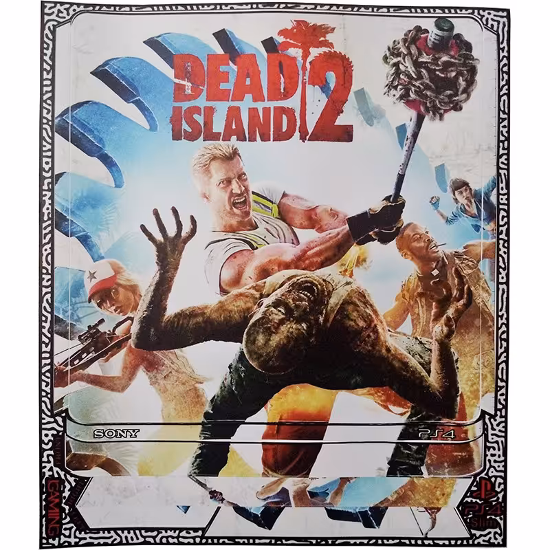 اسکین پلی استیشن 4 اسلیم طرح DEAD ISLAND 2