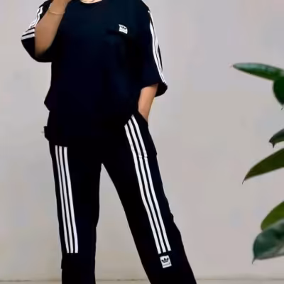 تیشرت شلوار سه خط کارگو