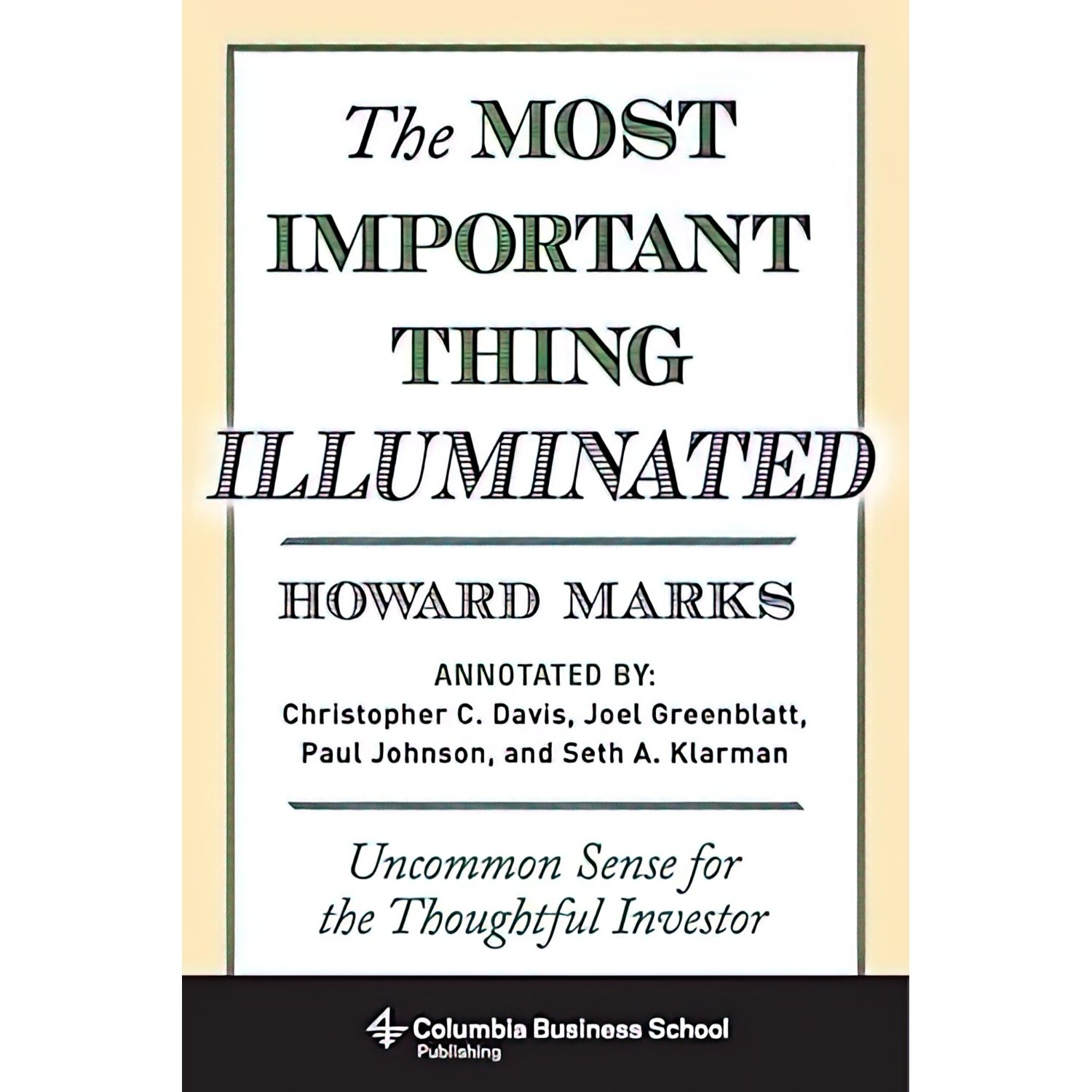 کتاب زبان اصلی The Most Important Thing Illuminated