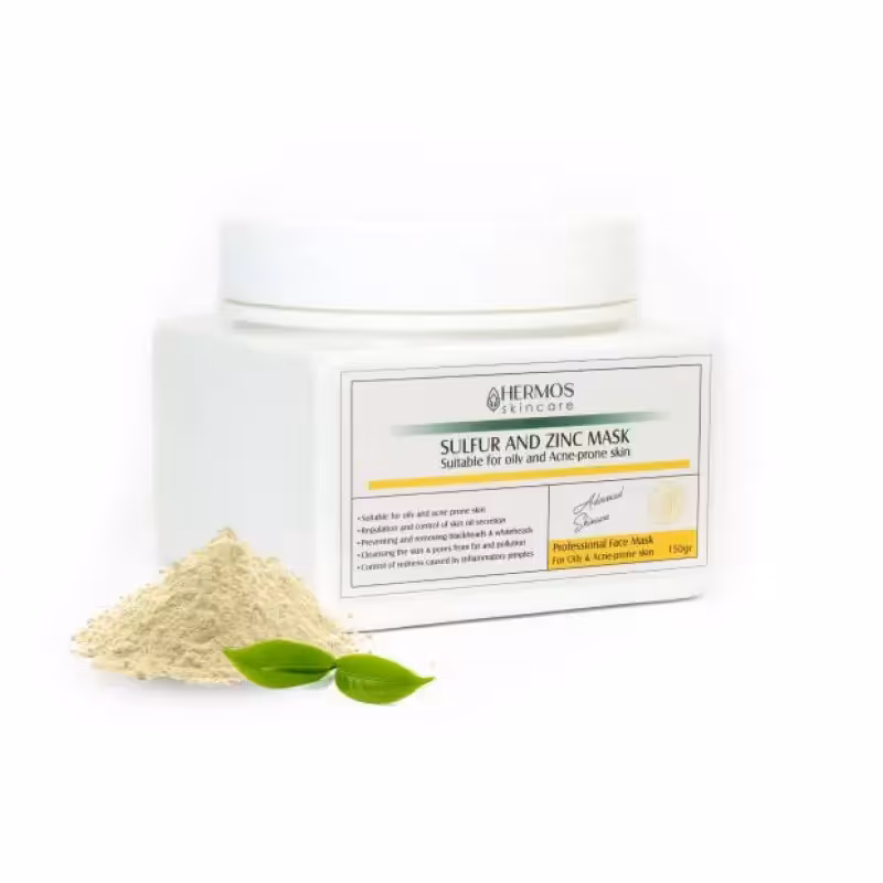 ماسک سولفور و زینک | Sulfur and zinc mask هرموس 150گرم