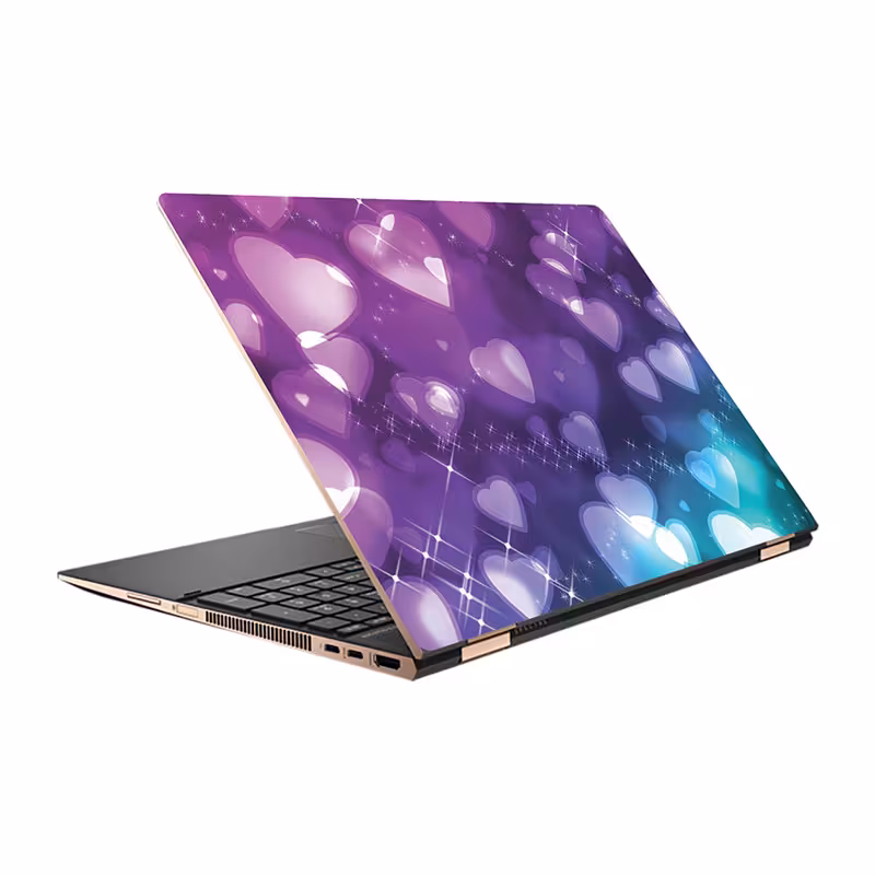 استیکر لپ تاپ طرح Heart کد 04 مناسب برای لپ تاپ 15.6 اینچ