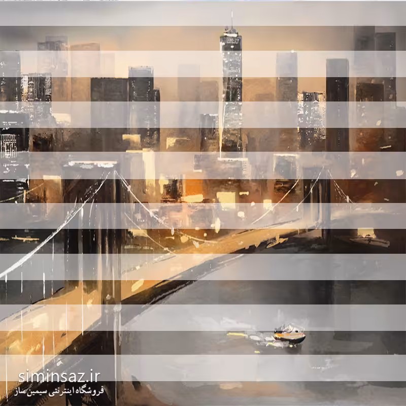 پرده زبرا کد 5846