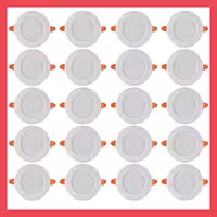 پنل  ال ای دی 7 وات اپتونیکا مدل تک حالته هالوژن SMD رنگ آفتابی بسته 120 عددی