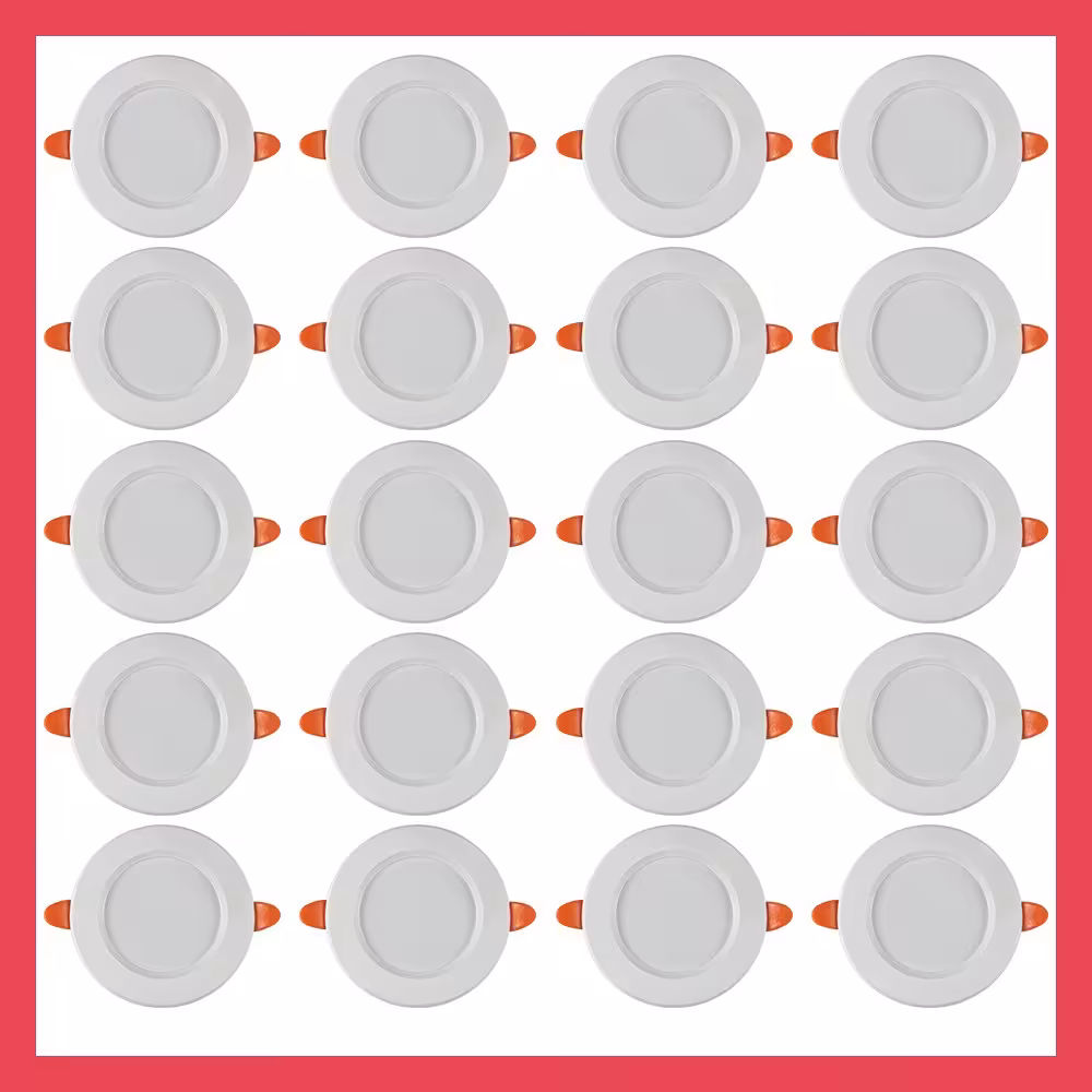 پنل  ال ای دی 7 وات اپتونیکا مدل تک حالته هالوژن SMD رنگ آفتابی بسته 120 عددی