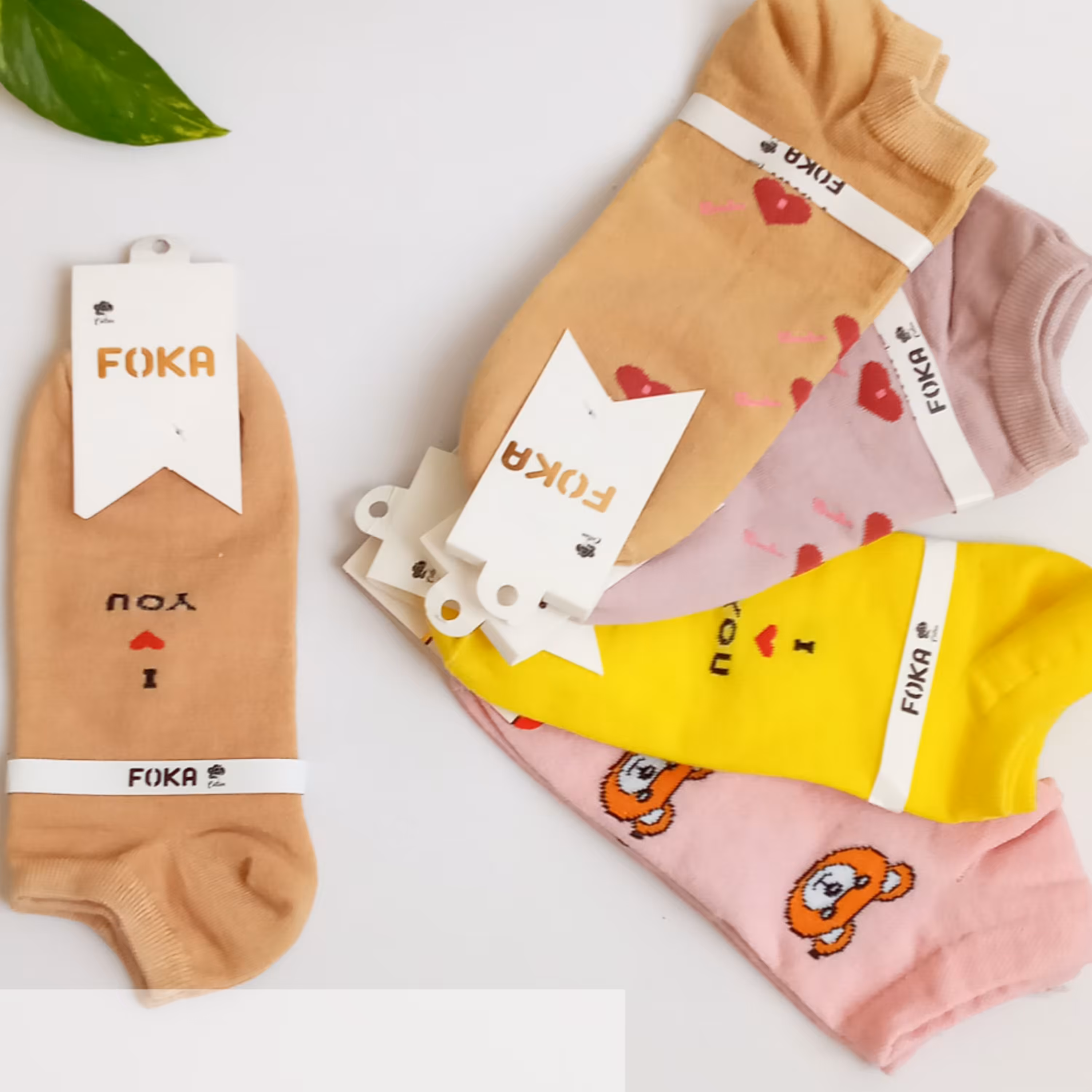 جوراب دخترانه نخ پنبه سایز 36 تا 41در تنوع