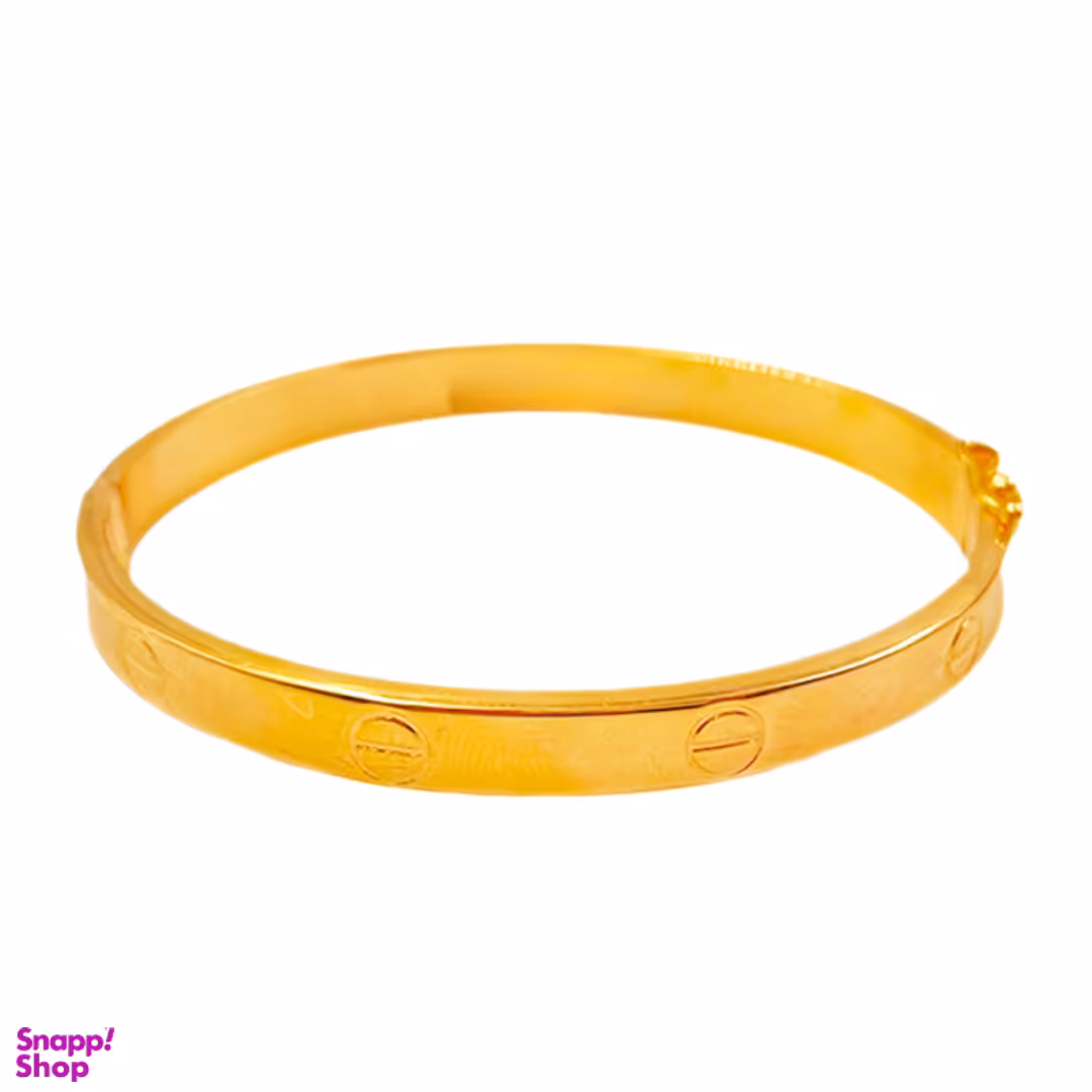 دستبند طلا ۱۸ عیار مدل پیچی نوا کد 32782