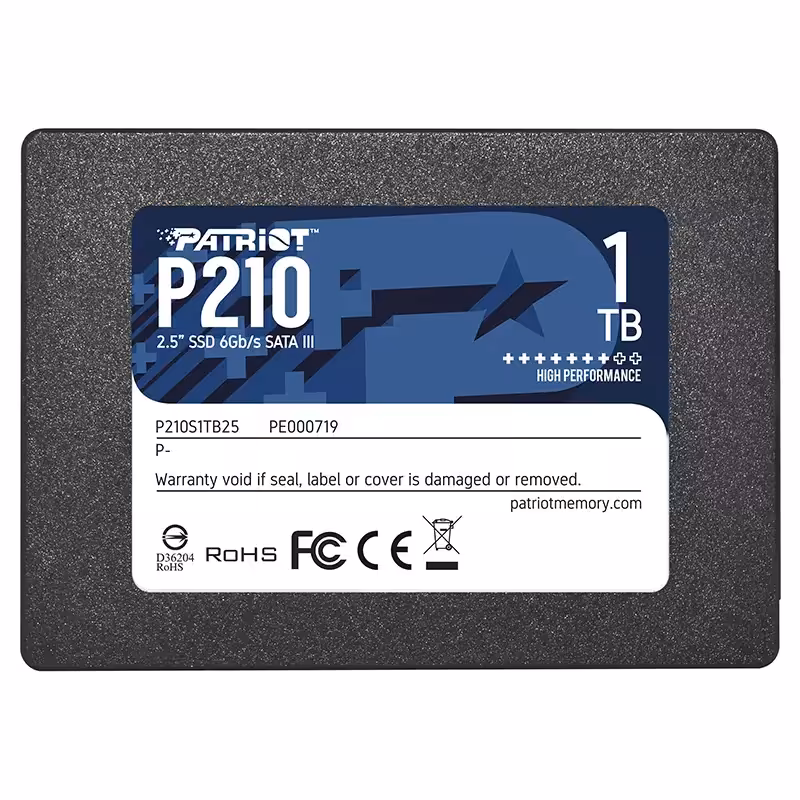 خرید آنلاین اینترنتی SSD اینترنال پاتریوت 1TB P210 SATA
