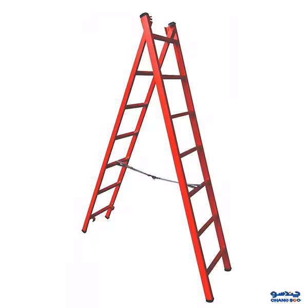 نردبان فراز پله مدل کیان 10 پله دو تکه 3متری