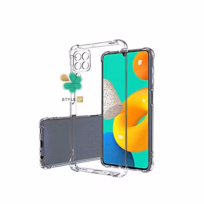 قاب ایربگ دار گوشی سامسونگ Samsung Galaxy M62 مدل محافظ لنز دار