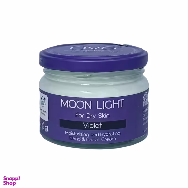 کرم آبرسان مراقبتی پوست خشک او وی اس مدل مون لایت حجم 270 میلی لیتر