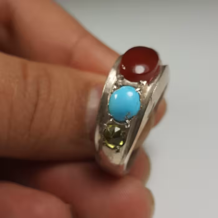 5نگین اصلی انگشتر