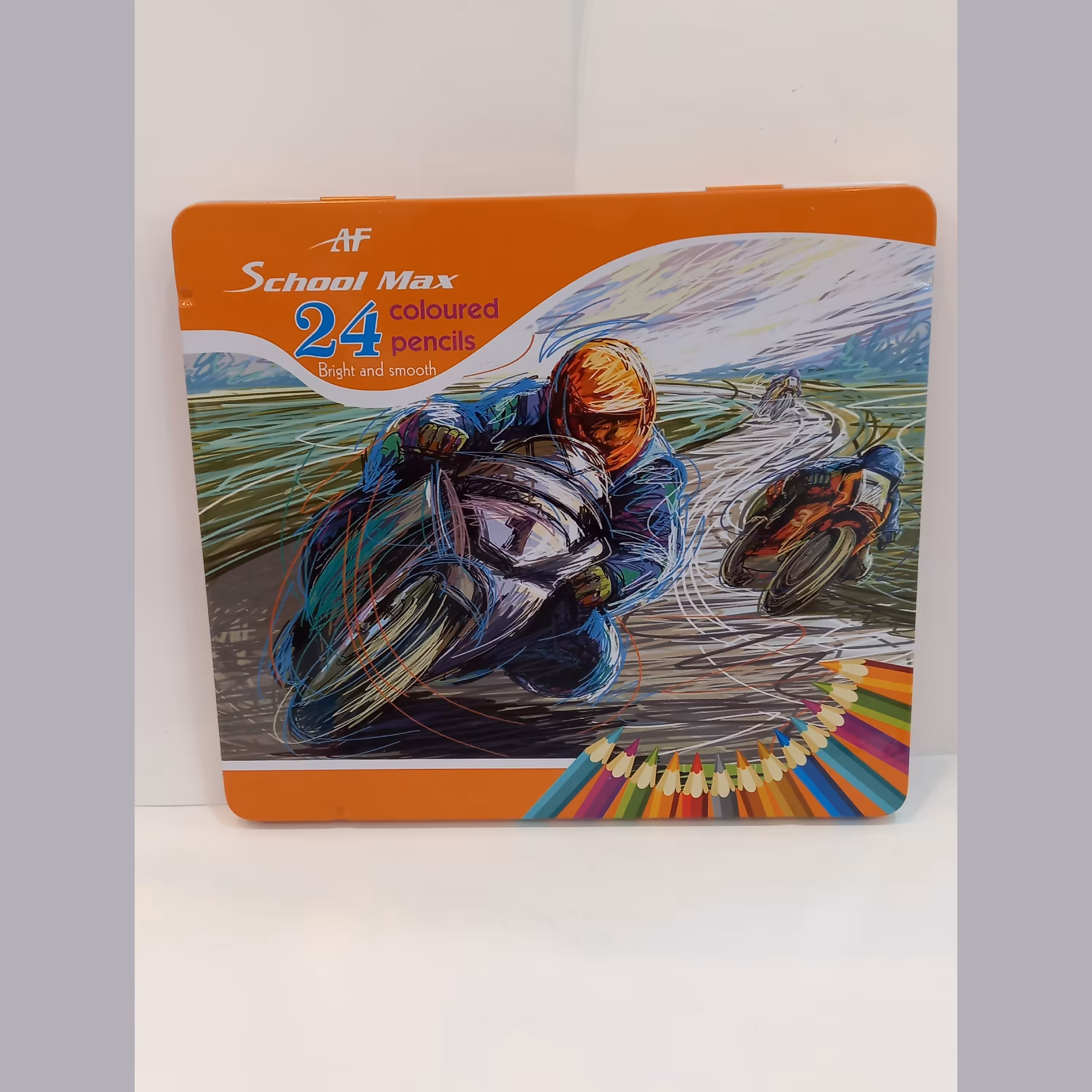 مداد  رنگی   24 رنگ    اسکول مکس    مدل  M24    