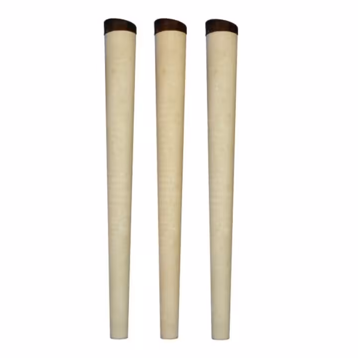 پایه میز عسلی 40 سانتی مجموعه سه عددی از جنس چوب سفید