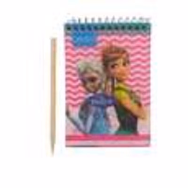 دفتر نقاشی مدل جادویی طرح فروزن به همراه مداد 