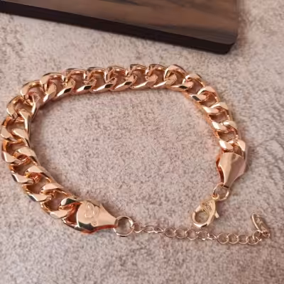 دستبند زنجیری از برند دریم رنگ ثابت