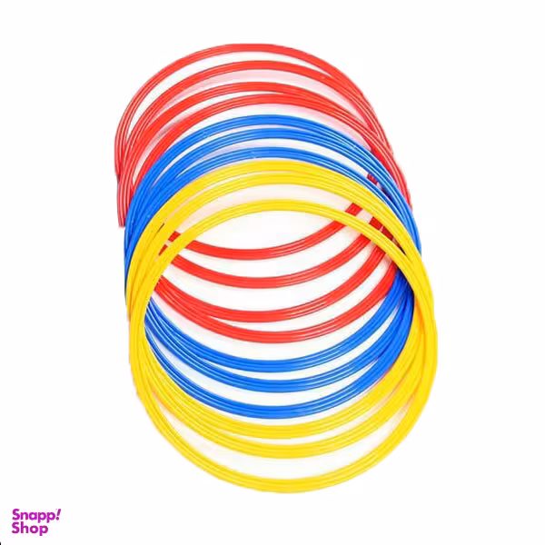 حلقه تمرین چابکی مدل E250 بسته 12 عددی