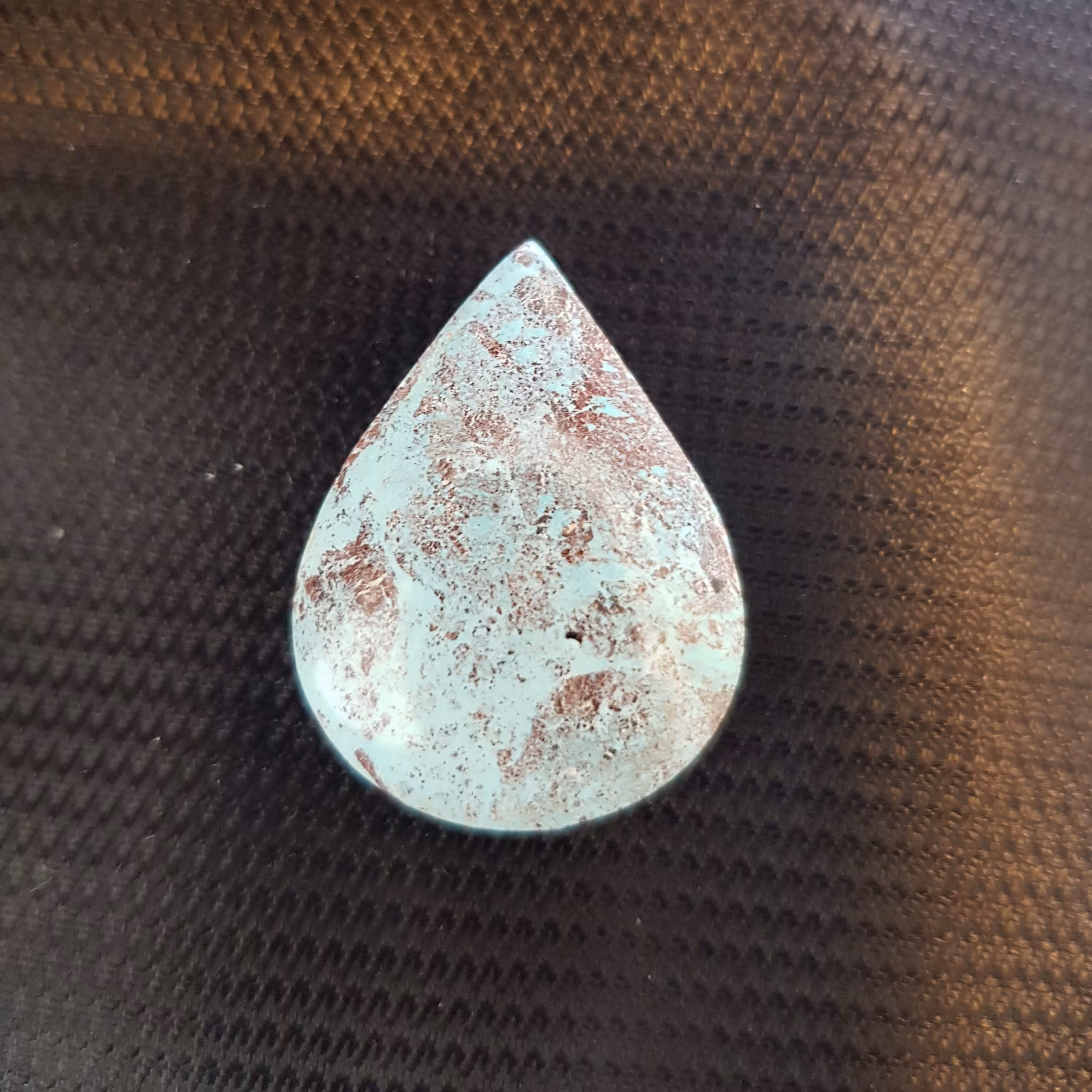 فیروزه نیشابوری تراش اشک سایز بزرگ.حراج.تخفیف.فروش ویژه.سنگ قیمتی