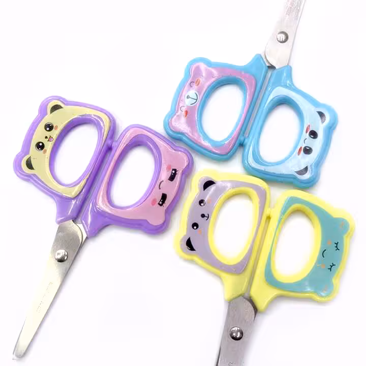 قيچی غلاف دار دسته عروسکی