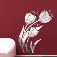 اینه دکوراتیو مدل لاله سایز یک مترو بیست سانت