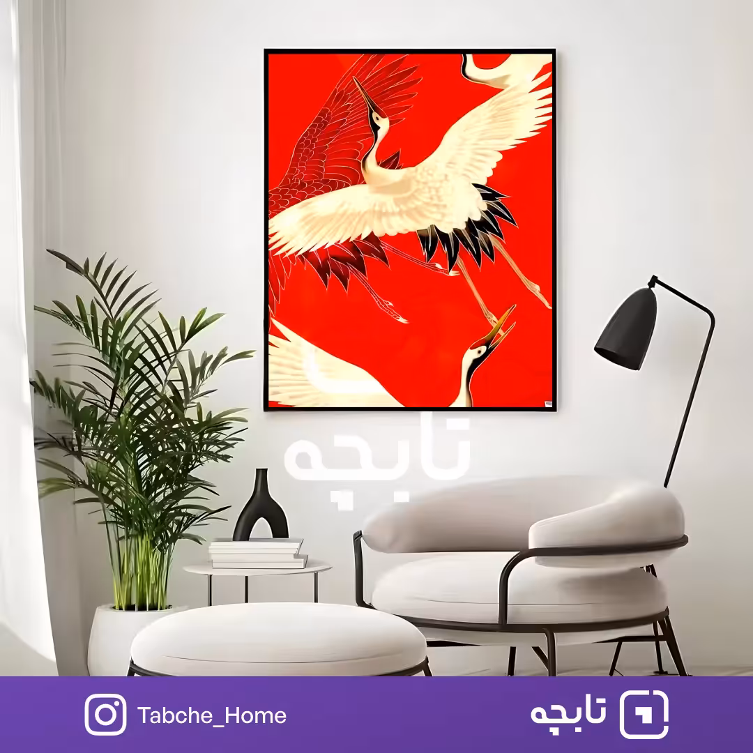 تابلو دیواری رقص آتشین