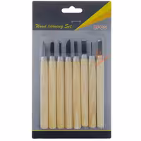 مغار 8 عددی دسته چوبی