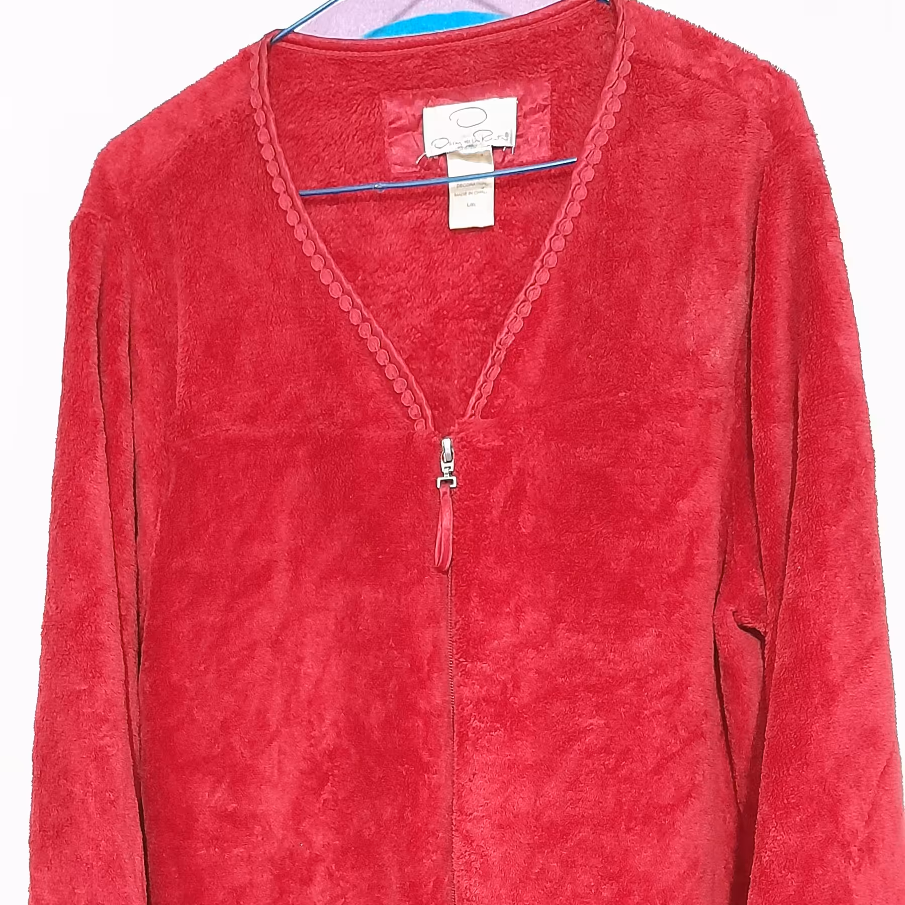 حوله تن پوش جلو  زیپ دار بدون کلاه 