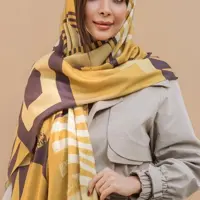 شال گرم، جنس موهر وارداتی، بسیار لطیف و با کیفیت. 