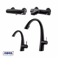 ست شیرآلات kwc مدل زو مشکی