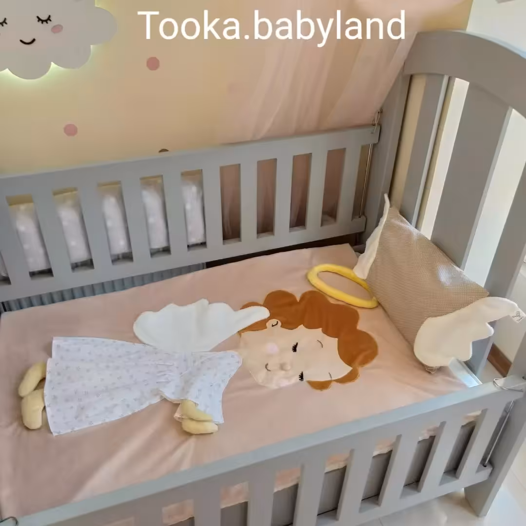 روتختی، پتو و روبالشی تکه دوزی برجسته فرشته پارچه مخمل و کتان نخ ترک وارداتی