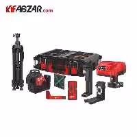کیت تراز لیزری 360 درجه نورسبز میلواکی مدل M123PLKIT 401P