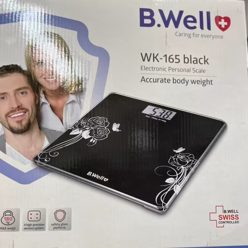 ترازوی بی ول در دو رنگ مشکی وسفید