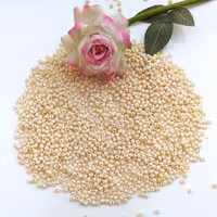 کریستال پلاستیکی خارجی مدل عدسی یا بیضی سایز 4(پک 25 گرمی)  1100 عددی کرم