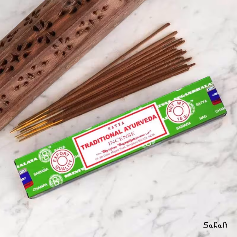 عود satya champa رایحه traditional ayurveda  کد 3123601