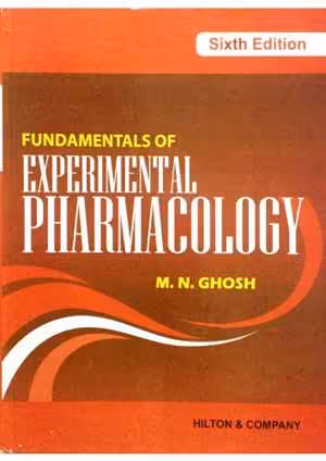 [PDF] دانلود کتاب Fundamentals Of Experimental Pharmacology, 6th ed, 2015