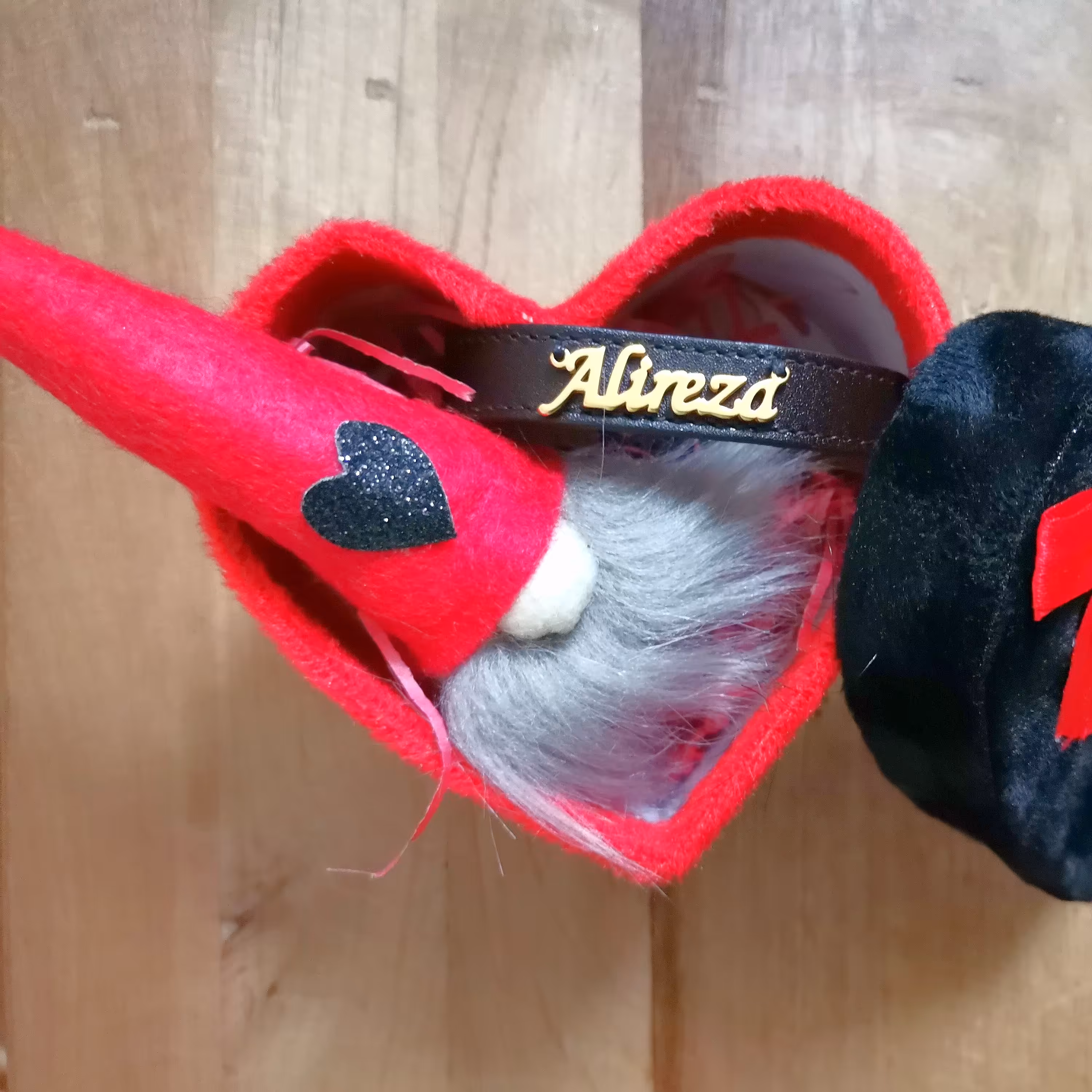 دستبند چرم با پلاک اسم