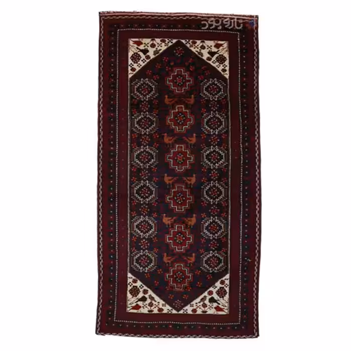 قالیچه دستبافت خراسان کد 00A5