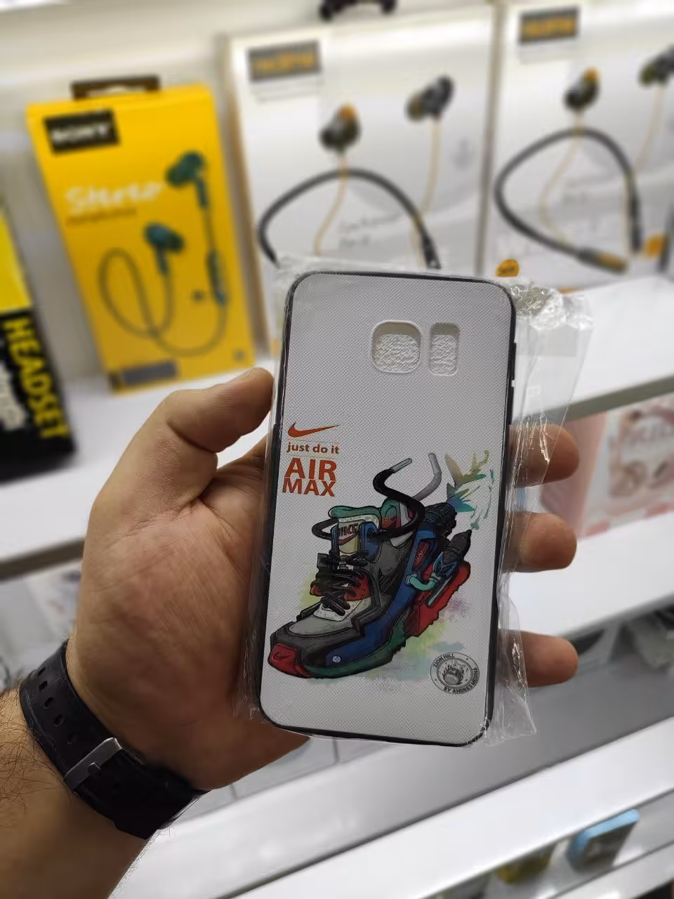 کاور طرح دار 09 مناسب برای گوشی موبایل samsung s6 edge