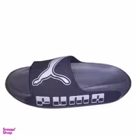 دمپایی مدل زیتون طرح پوما پرو رنگ طوسی روشن