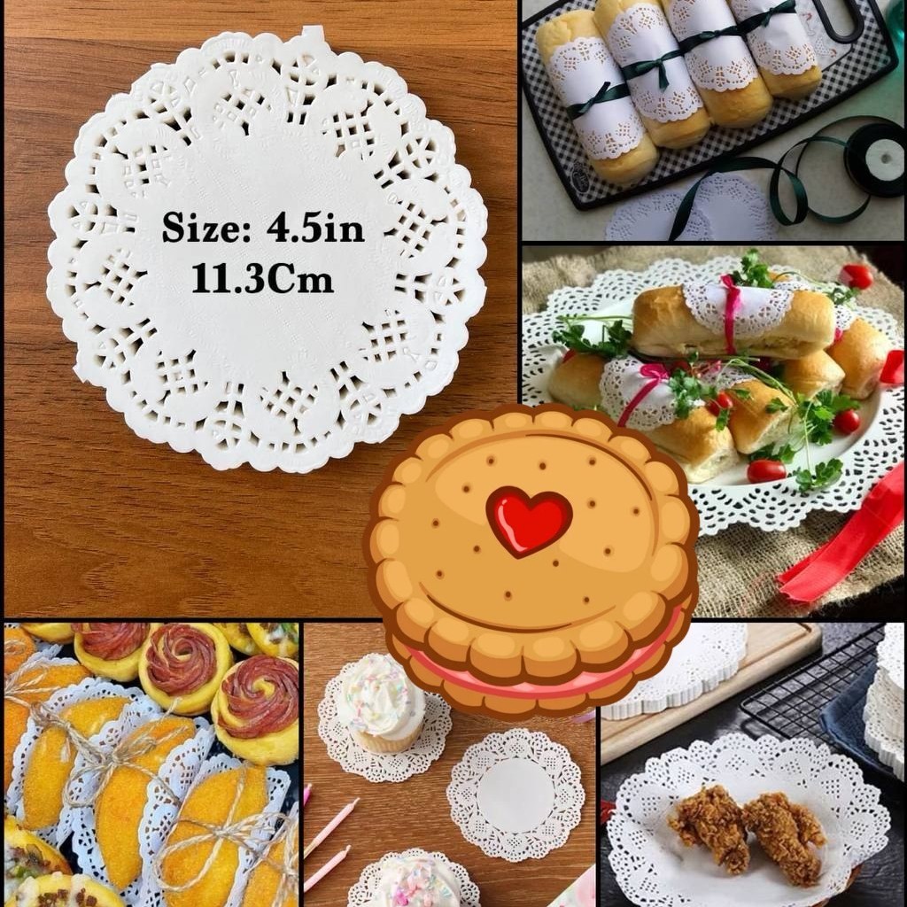 کاغذ گیپور 140 عددی قطر 11 و نیم سانت برای ساندویجی و فینگر فود 