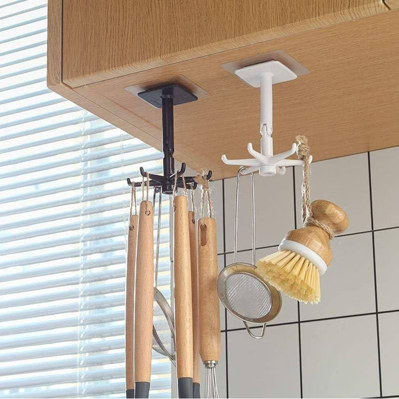 آویز دیواری ملاقه و کفگیر مدل چرخشی ROTARY HOOK