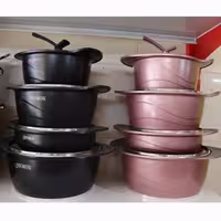 سرویس قابلمه چدن گرانیت 8 پارچه رودنبرگ 
