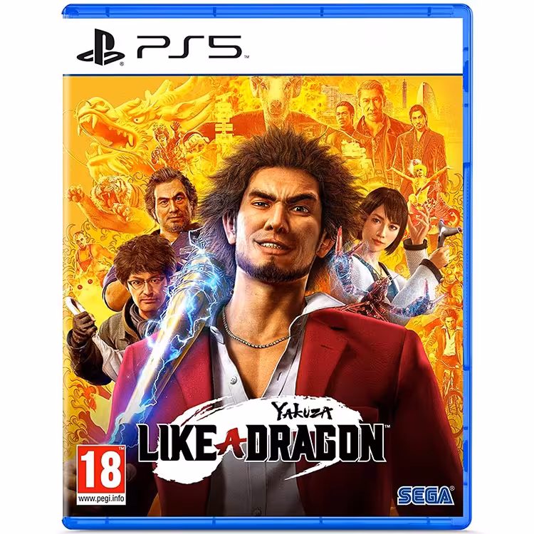 بازی کنسول سونی Yakuza Like a Dragon مخصوص PlayStation 5