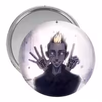 آینه جیبی خندالو مدل هانما انیمه توکیو ریونجرز کد 11135