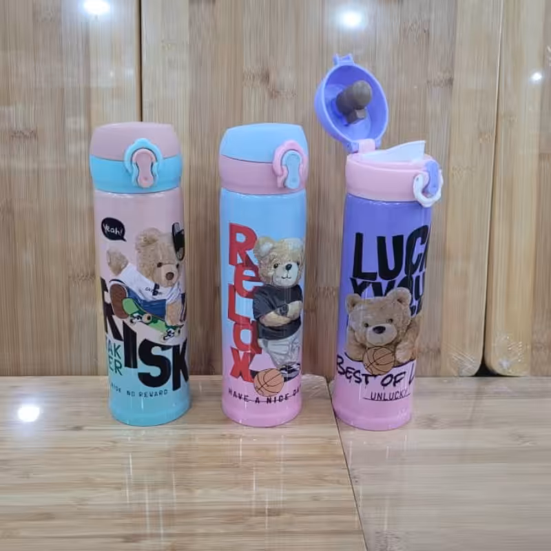 قمقمه استیل قلمی 500 میل