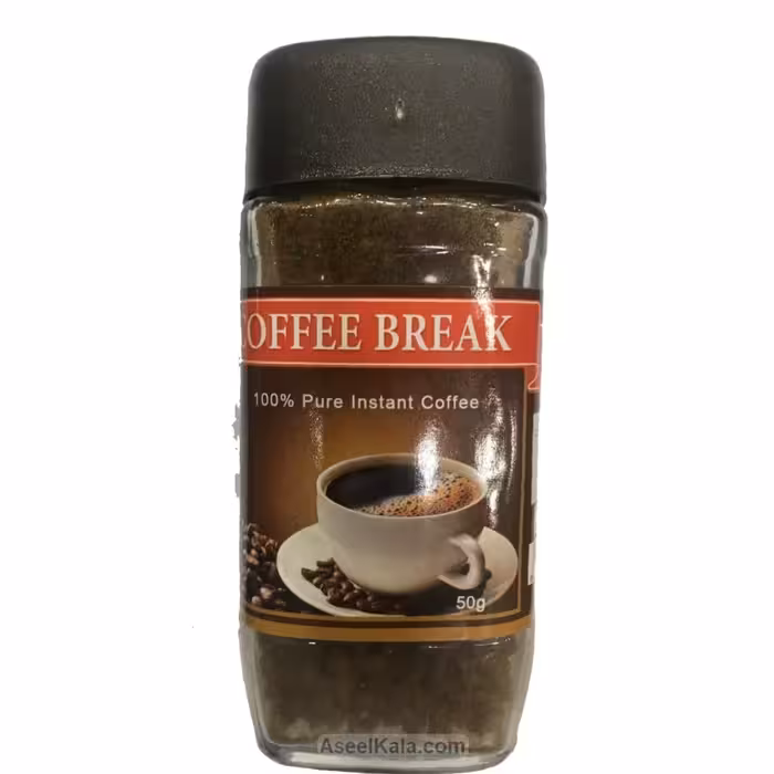 قهوه فوری کافی بریک COFFEE BREAK وزن 50 گرم