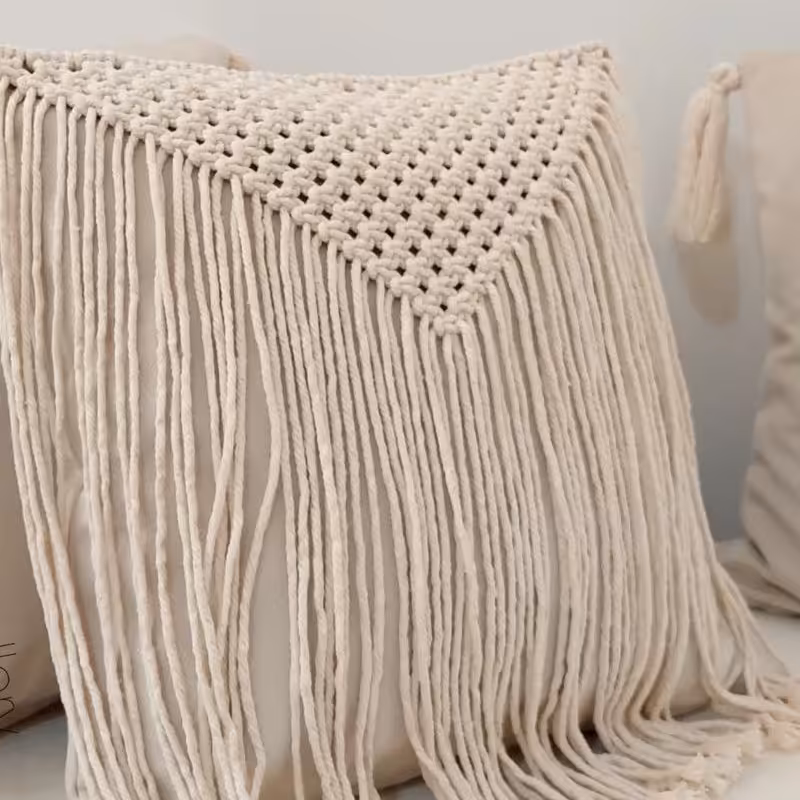 کوسن مکرومه 