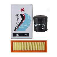 روغن موتور نفت پارس سوپر پایا 20W50 حجم 4 لیتر به همراه فیلتر روغن و فیلتر هوا